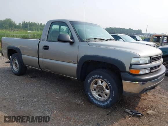 1999 Chevrolet Silverado 1500 Work Truck z VIN 1GCEK14V8XE220009, wystawiony jako IAAI lot #42893588 z przebiegiem 120 976 mil mil oraz . Historia ofert i sprzedaży dostępna na DreamBid. Obrazek 1.