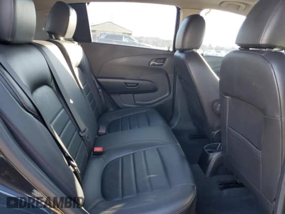 2014 Chevrolet Sonic RS with VIN 1G1JG6SB8E4154496, listed as a Copart auction lot 46096705 with 90,251 mi miles and Salvage title. Bid and sale history available at DreamBid. Image 10.