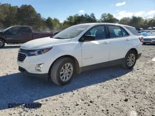 2019 Chevrolet Equinox LS with VIN 2GNAXHEV7K6151227, listed as a Copart auction lot 84832375 with 123,751 mi miles and Salvage title. Bid and sale history available at DreamBid. Image 1.