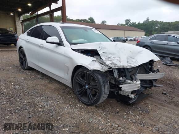 2017 BMW 4 Series 430i with VIN WBA4F7C5XHG787510, listed as a IAAI auction lot 43036039 with 134,982 mi miles and . Bid and sale history available at DreamBid. Image 6.