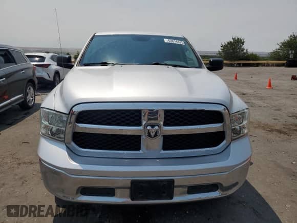 2018 Ram 1500 Express with VIN 1C6RR6FG1JS299029, listed as a Copart auction lot 63814475 with 114,009 mi miles and Salvage title. Bid and sale history available at DreamBid. Image 5.