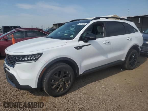 2023 Kia Sorento X-Line S with VIN 5XYRLDLC6PG164322, listed as a Copart auction lot 65471235 with 78,827 mi miles and Salvage title. Bid and sale history available at DreamBid. Image 1.