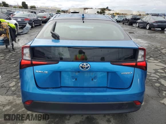 2019 Toyota Prius L Eco с VIN JTDKARFU3K3072767, выставлен на аукционе Copart как лот 82505105 с пробегом 45 311 миль миль и Списание • Salvage title. История ставок и продаж доступна на DreamBid. Изображение 6.