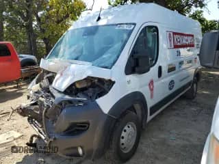 2023 Ram ProMaster Cargo с VIN 3C6LRVDG1PE503858, выставлен на аукционе Copart как лот 80707415 с пробегом Не указан миль и Списание • Salvage title. История ставок и продаж доступна на DreamBid. Изображение 1.