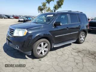 2012 Honda Pilot Touring with VIN 5FNYF4H98CB039372, listed as a Copart auction lot 81838075 with 263,394 mi miles and Salvage title. Bid and sale history available at DreamBid. Image 1.
