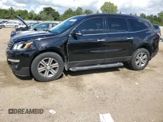 2017 Chevrolet Traverse LT с VIN 1GNKRGKD3HJ167862, выставлен на аукционе Copart как лот 70682935 с пробегом 126 731 миль миль и Списание • Salvage title. История ставок и продаж доступна на DreamBid. Изображение 1.