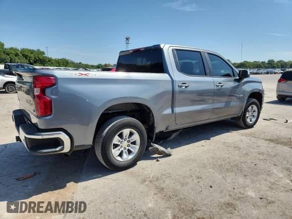 2021 Chevrolet Silverado 1500 LT with VIN 3GCUYDED4MG192974, listed as a Copart auction lot 65155515 with 79,940 mi miles and Salvage title. Bid and sale history available at DreamBid. Image 3.