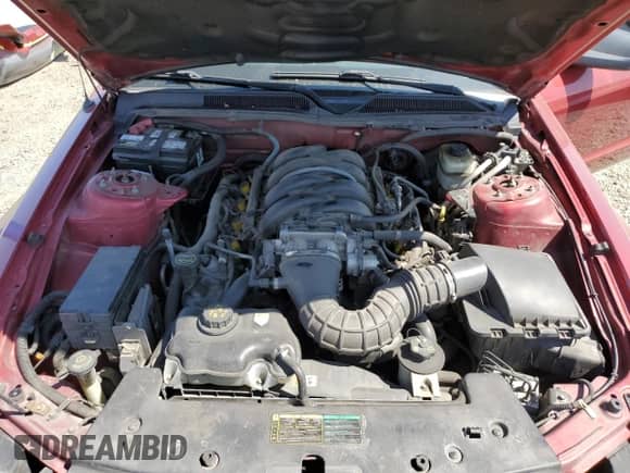 2005 Ford Mustang GT Deluxe с VIN 1ZVFT85H455196014, выставлен на аукционе Copart как лот 64955205 с пробегом 185 633 миль миль и Списание • Salvage title. История ставок и продаж доступна на DreamBid. Изображение 11.