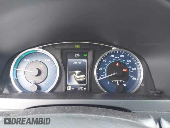 2016 Toyota Camry LE with VIN 4T1BD1FK6GU177727, listed as a IAAI auction lot 42140577 with 16,700 mi miles and . Bid and sale history available at DreamBid. Image 7.