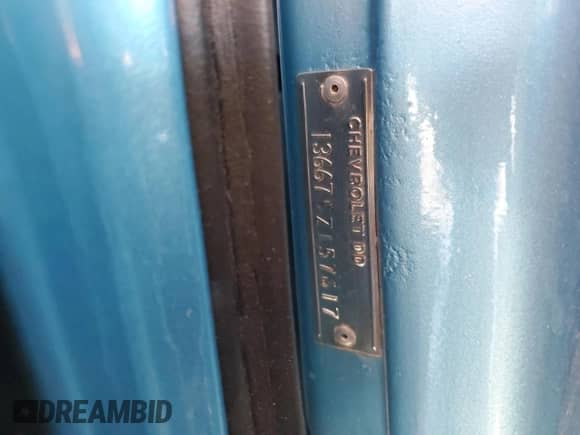 1965 Chevrolet Malibu с VIN 136675Z157617, выставлен на аукционе Copart как лот 71001674 с пробегом 261 639 миль миль и Списание • Salvage title. История ставок и продаж доступна на DreamBid. Изображение 12.