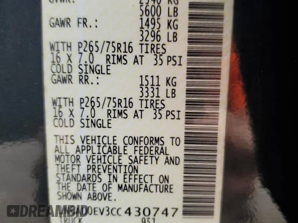 2012 Nissan Frontier SL z VIN 1N6AD0EV3CC430747, wystawiony jako Copart lot #66437205 z przebiegiem 140 904 mil mil oraz Szkoda całkowita • Salvage title. Historia ofert i sprzedaży dostępna na DreamBid. Obrazek 12.
