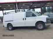 2020 Chevrolet Express Cargo with VIN 1GCWGAFP1L1167305, listed as a IAAI auction lot 42919010 with 35,381 mi miles and . Bid and sale history available at DreamBid. Image 12.