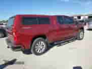 2021 Chevrolet Silverado 1500 Custom with VIN 1GCRYBEF6MZ147725, listed as a Copart auction lot 76604014 with 34,544 mi miles and Salvage title. Bid and sale history available at DreamBid. Image 3.