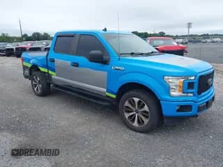 2020 Ford F-150 XL with VIN 1FTEW1EP2LFB43338, listed as a IAAI auction lot 42836647 with 117,196 mi miles and . Bid and sale history available at DreamBid. Image 1.