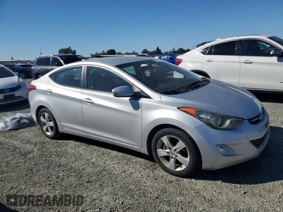 2012 Hyundai Elantra GLS z VIN KMHDH4AE4CU419859, wystawiony jako Copart lot #82267225 z przebiegiem 187 070 mil mil oraz Szkoda całkowita • Salvage title. Historia ofert i sprzedaży dostępna na DreamBid. Obrazek 4.