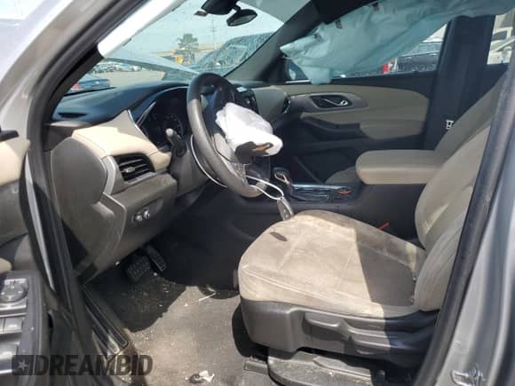 2022 Chevrolet Traverse LS with VIN 1GNERFKW1NJ163040, listed as a Copart auction lot 58426535 with 92,966 mi miles and Salvage title. Bid and sale history available at DreamBid. Image 7.