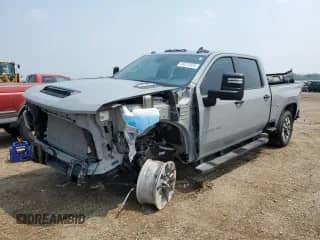 2024 Chevrolet Silverado 2500HD Custom с VIN 2GC4YME73R1271272, выставлен на аукционе Copart как лот 66912935 с пробегом 14 841 миль миль и Списание • Salvage title. История ставок и продаж доступна на DreamBid. Изображение 1.