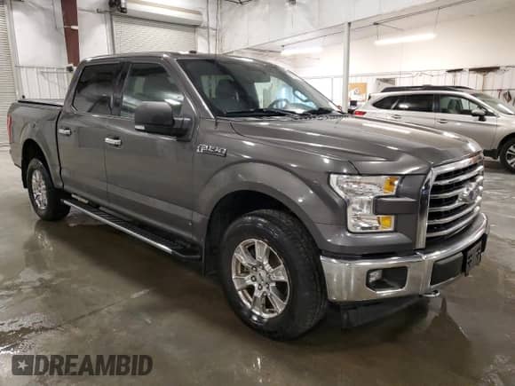 2017 Ford F-150 XL with VIN 1FTEW1EF0HKD32480, listed as a Copart auction lot 80639965 with Not provided miles and Non repairable. Bid and sale history available at DreamBid. Image 4.