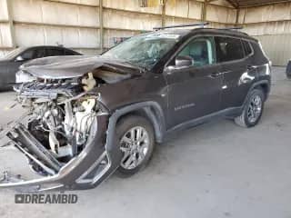 2018 Jeep Compass Limited with VIN 3C4NJDCB4JT232595, listed as a Copart auction lot 50377635 with 87,229 mi miles and Clean title. Bid and sale history available at DreamBid. Image 1.