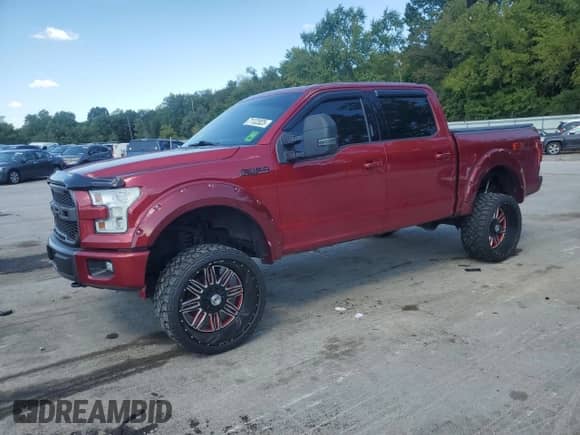 2015 Ford F-150 Platinum с VIN 1FTEW1EG1FFC89198, выставлен на аукционе Copart как лот 71122025 с пробегом 150 250 миль миль и Списание • Salvage title. История ставок и продаж доступна на DreamBid. Изображение 1.