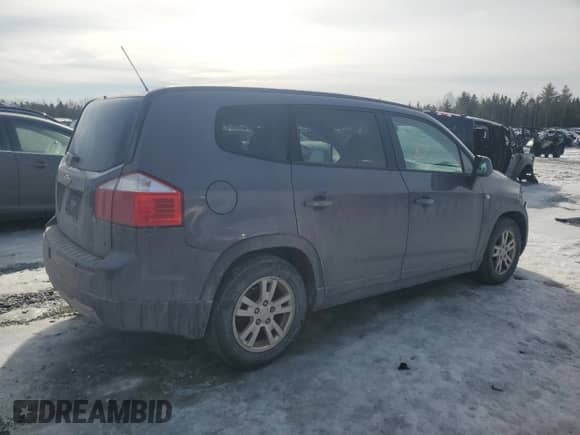 2012 Chevrolet Orlando 1LT with VIN KL77P2EM9CK535237, listed as a Copart auction lot 46406275 with 316,820 mi miles and Non repairable. Bid and sale history available at DreamBid. Image 3.