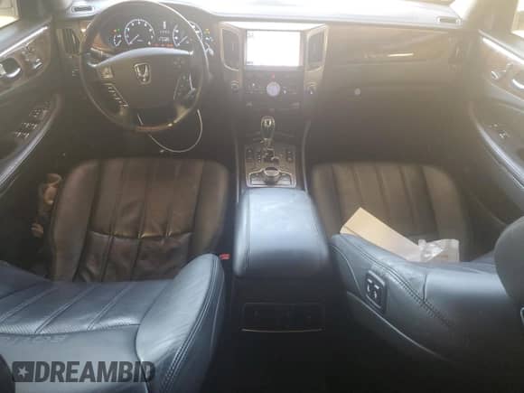 2011 Hyundai Equus Ultimate with VIN KMHGH4JF4BU033303, listed as a Copart auction lot 63843325 with 61,897 mi miles and Salvage title. Bid and sale history available at DreamBid. Image 8.
