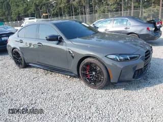 2025 BMW M3 Competition xDrive with VIN WBS33HJ00SFV01285, listed as a IAAI auction lot 43156342 with 1,740 mi miles and . Bid and sale history available at DreamBid. Image 1.