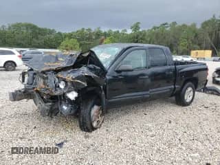 2007 Dodge Dakota SLT z VIN 1D7HE48P37S206527, wystawiony jako Copart lot #80980784 z przebiegiem Nie podano mil oraz Nie do naprawy • Non repairable. Historia ofert i sprzedaży dostępna na DreamBid. Obrazek 1.