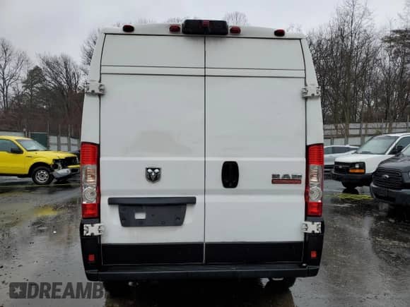 2019 Ram ProMaster Cargo with VIN 3C6TRVBG7KE510860, listed as a Copart auction lot 43205445 with 202,956 mi miles and Clean title. Bid and sale history available at DreamBid. Image 6.