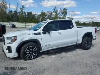 2019 GMC Sierra 1500 AT4 with VIN 1GTP9EED7KZ160145, listed as a Copart auction lot 72078375 with 120,252 mi miles and Salvage title. Bid and sale history available at DreamBid. Image 1.