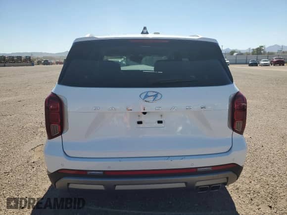 2025 Hyundai Palisade SEL with VIN KM8R24GE4SU874367, listed as a Copart auction lot 87223385 with 15,863 mi miles and Salvage title. Bid and sale history available at DreamBid. Image 6.