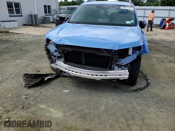 2025 Honda Pilot TrailSport with VIN 5FNYG1H60SB024414, listed as a Copart auction lot 64177415 with Not provided miles and Salvage title. Bid and sale history available at DreamBid. Image 15.