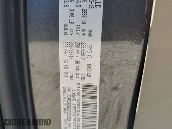 2016 Dodge Grand Caravan SE Plus with VIN 2C4RDGBG6GR363529, listed as a Copart auction lot 80197695 with 89,918 mi miles and Clean title. Bid and sale history available at DreamBid. Image 14.