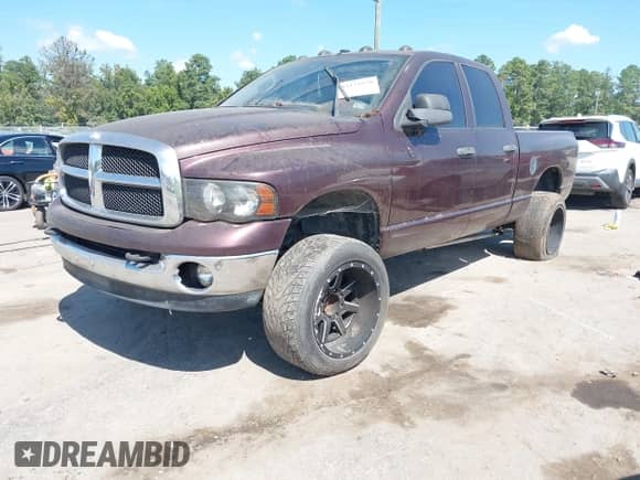 2005 Dodge 2500 SLT with VIN 3D7KS28C55G865861, listed as a IAAI auction lot 43131970 with 189,416 mi miles and . Bid and sale history available at DreamBid. Image 17.
