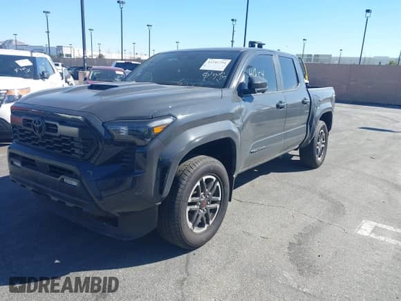 2024 Toyota Tacoma SR5 with VIN 3TMLB5JN5RM051339, listed as a IAAI auction lot 41241754 with 7,181 mi miles and . Bid and sale history available at DreamBid. Image 2.