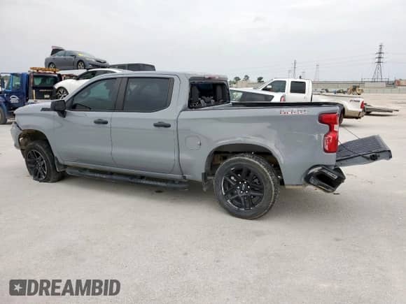 2024 Chevrolet Silverado 1500 Custom Trail Boss with VIN 3GCPDCEK3RG145363, listed as a Copart auction lot 66940325 with 41,557 mi miles and Clean title. Bid and sale history available at DreamBid. Image 2.