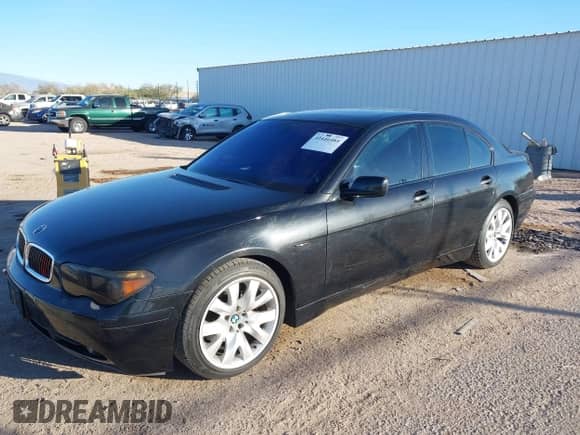 2004 BMW 7 Series 745i with VIN WBAGL63454DP72156, listed as a IAAI auction lot 41446484 with 154,340 mi miles and . Bid and sale history available at DreamBid. Image 2.