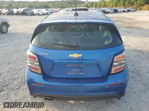 2017 Chevrolet Sonic LT with VIN 1G1JD6SH5H4155381, listed as a Copart auction lot 65027155 with 136,656 mi miles and Salvage title. Bid and sale history available at DreamBid. Image 6.