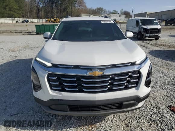 2025 Chevrolet Equinox FWD LT с VIN 3GNAXHEG4SL160612, выставлен на аукционе Copart как лот 49903925 с пробегом 28 миль миль и Списание • Salvage title. История ставок и продаж доступна на DreamBid. Изображение 5.