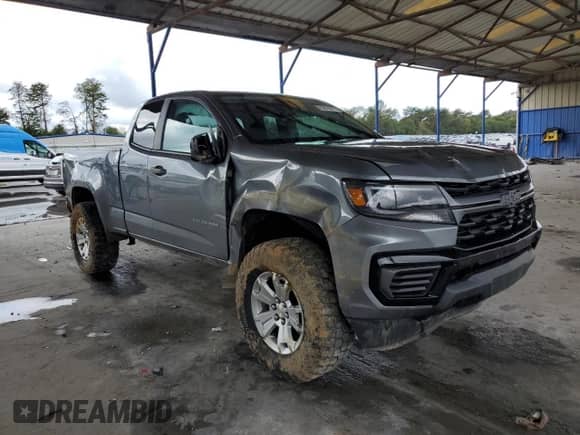 2022 Chevrolet Colorado 2WD LT z VIN 1GCHSCEA1N1180459, wystawiony jako Copart lot #83870875 z przebiegiem 52 687 mil mil oraz Szkoda całkowita • Salvage title. Historia ofert i sprzedaży dostępna na DreamBid. Obrazek 4.