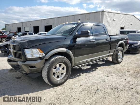 2010 Dodge 2500 SLT with VIN 3D7TP2CL6AG166116, listed as a Copart auction lot 81136044 with 127,839 mi miles and Salvage title. Bid and sale history available at DreamBid. Image 1.