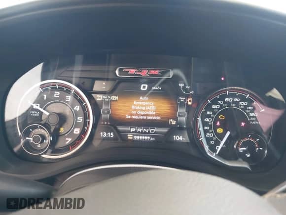 2022 Ram 1500 TRX with VIN 1C6SRFU97NN353587, listed as a IAAI auction lot 42174702 with 35,305 mi miles and . Bid and sale history available at DreamBid. Image 7.