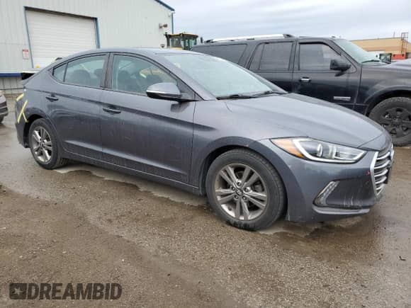 2018 Hyundai Elantra SEL with VIN KMHD84LF6JU681773, listed as a Copart auction lot 85949355 with 109,879 mi miles and Salvage title. Bid and sale history available at DreamBid. Image 4.