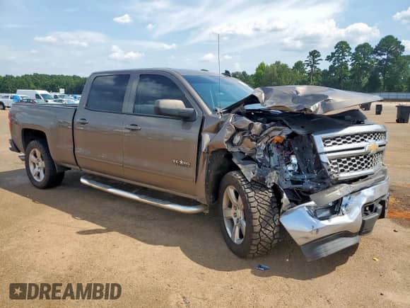 2015 Chevrolet Silverado 1500 LT with VIN 1GCUKREC3FF198789, listed as a Copart auction lot 66380065 with 144,819 mi miles and Salvage title. Bid and sale history available at DreamBid. Image 4.