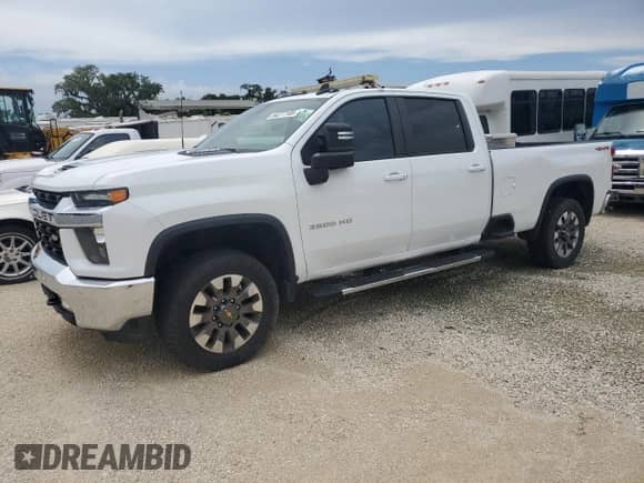2022 Chevrolet Silverado 3500HD LT z VIN 1GC4YTEY8NF212479, wystawiony jako Copart lot #64277185 z przebiegiem 48 859 mil mil oraz Szkoda całkowita • Salvage title. Historia ofert i sprzedaży dostępna na DreamBid. Obrazek 1.