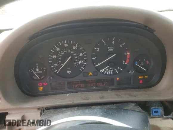 2001 BMW 7 Series 740iL with VIN WBAGH834X1DP33913, listed as a Copart auction lot 90492045 with 226,631 mi miles and Clean title. Bid and sale history available at DreamBid. Image 9.