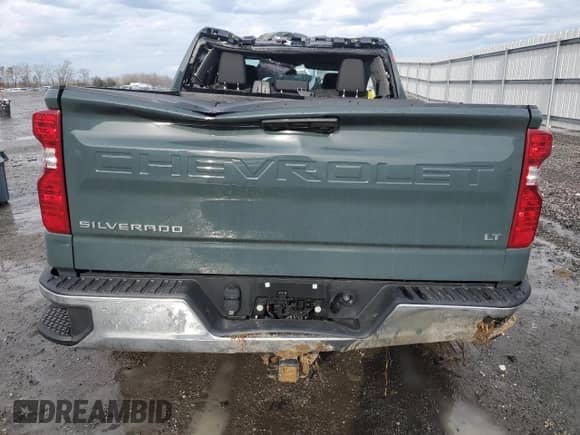 2025 Chevrolet Silverado 1500 LT with VIN 1GCUKDED8SZ171415, listed as a Copart auction lot 48155135 with Not provided miles and Salvage title. Bid and sale history available at DreamBid. Image 6.
