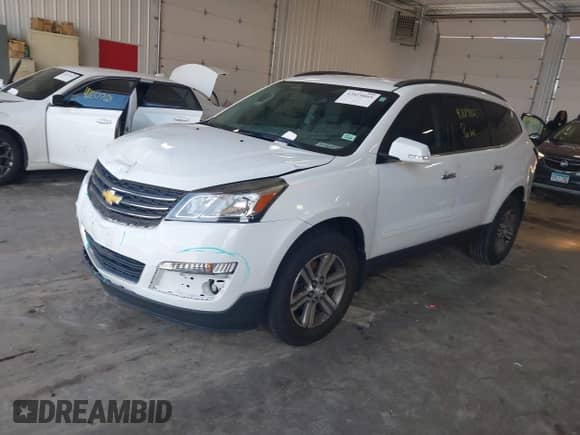 2017 Chevrolet Traverse LT with VIN 1GNKRHKD0HJ193714, listed as a IAAI auction lot 42819865 with 113,979 mi miles and . Bid and sale history available at DreamBid. Image 2.