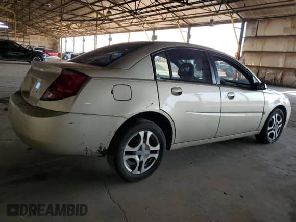 2004 Saturn ION ION 3 with VIN 1G8AL52F24Z182595, listed as a Copart auction lot 60434615 with 130,618 mi miles and Salvage title. Bid and sale history available at DreamBid. Image 3.