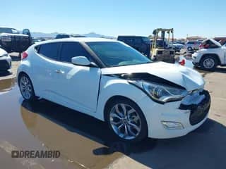 2014 Hyundai Veloster with VIN KMHTC6AD4EU213537, listed as a IAAI auction lot 43358808 with 54,973 mi miles and . Bid and sale history available at DreamBid. Image 1.
